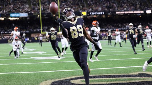 Rashid Shaheed scores touchdown on first play in first NFL game