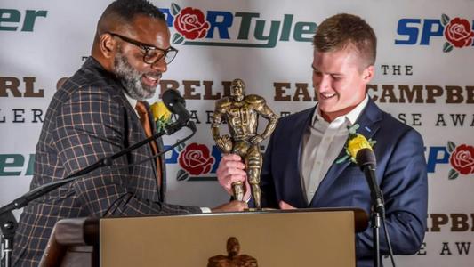 Bailey Zappe named 2021 Earl Campbell Tyler Rose Award winner