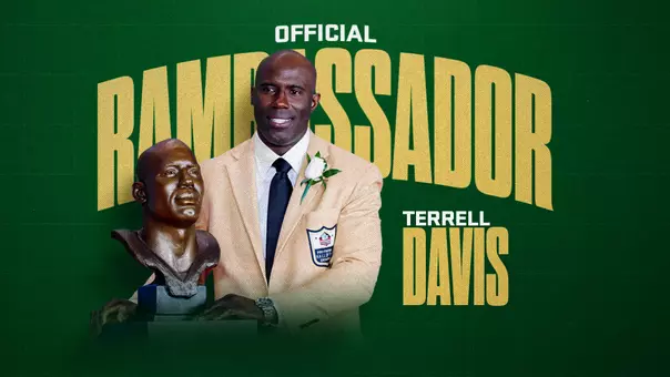 Hall of Famer, Broncos legend Terrell Davis to join CSU as Athletics  “Rambassador” - Colorado State Athletics