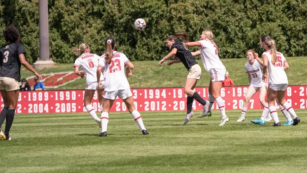 Hope Leyba header vs Wisconsin