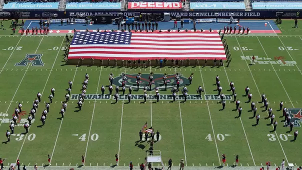 Field Flag Veterans Game