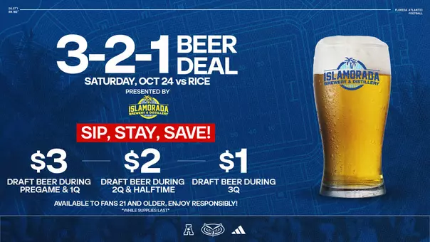 3-2-1 Beer Deal