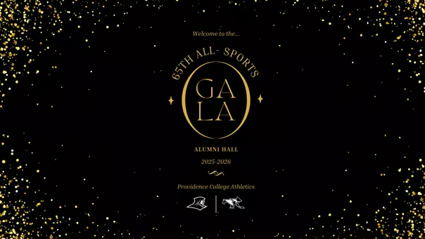65th Annual All-Sports Gala Graphic to accompany the athletic department announcements of its major award winners for the 2025-26 academic year.