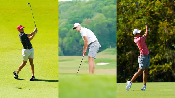 Three Men's Golfers