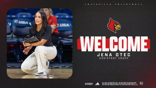 Jena Oten coaches from the sideline