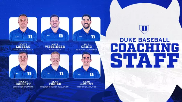 Duke Baseball Coaching Staff - 2026