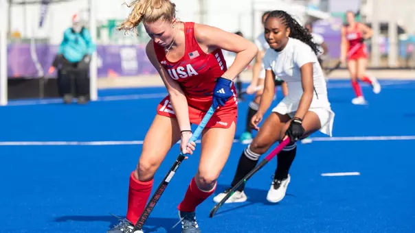 Madison Beach versus Guyana at Pan American Championships