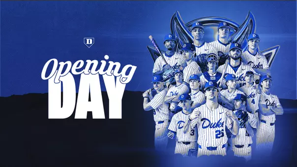 Graphic for Duke baseball opening day