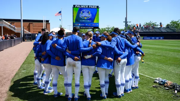 team huddle pregame versus Virginia Tech in ACC Championship semfinals