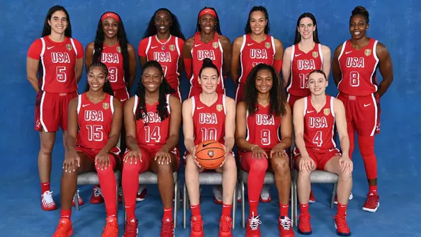 2026 USA Basketball Women's National Team Photo