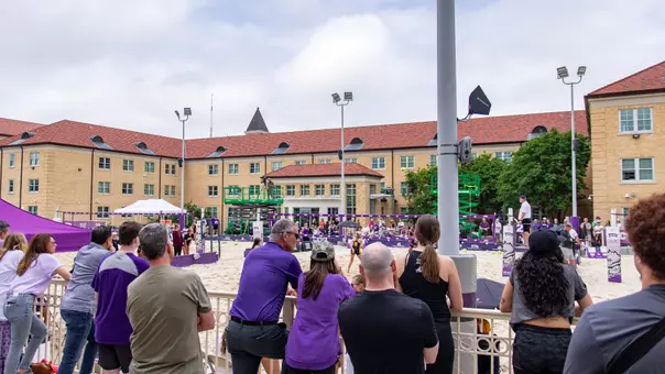 TCU Beach Volleyball Courts