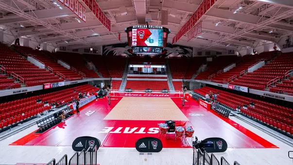 Reynolds w/ VB Game Day Set Up