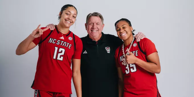 khamil pierre and zoe brooks at ACC Tipoff
