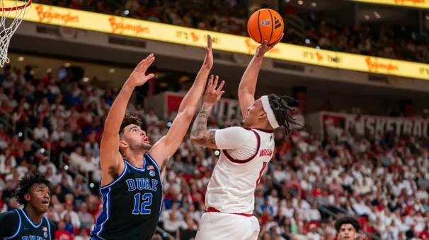 Darrion Williams vs. #1 Duke at Lenovo Center 3/2/26