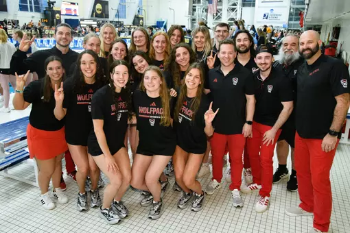 NC State Women's Swimming Team