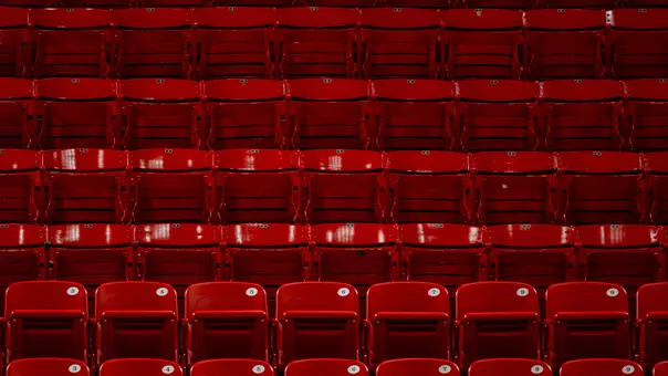 Upper bowl of Reynolds Coliseum, 2026