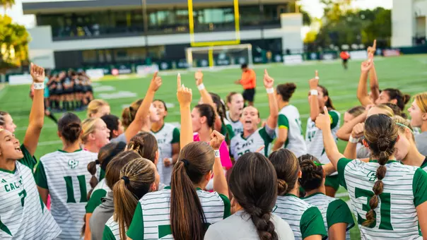 Team Celebration WSOC vs LBSU