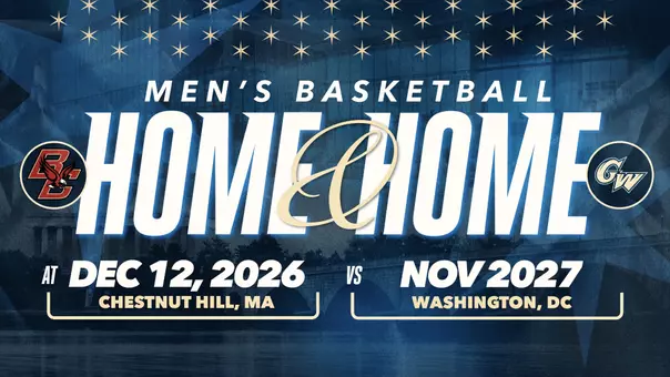 Men's Basketball Home and Home with Boston College