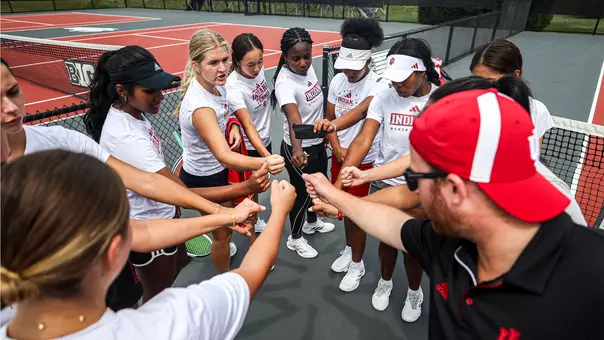 Team huddle