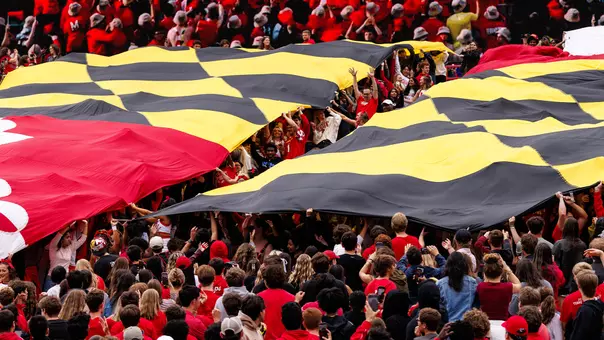 Fan shot at SECU stadiu,=m
