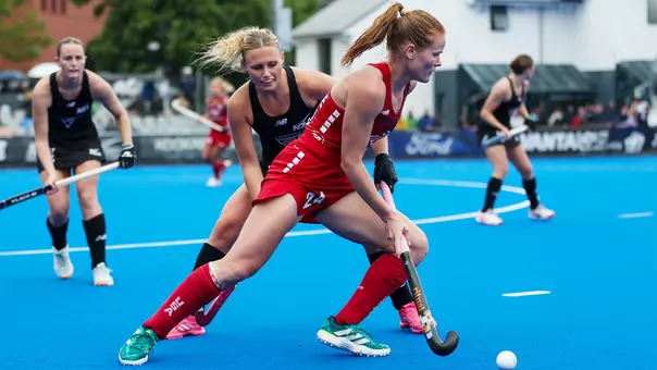 Kelee Lepage playing with U.S Women's National Team