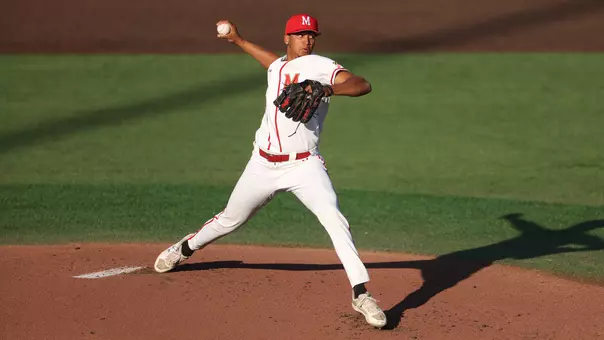 Cristofer Cespedes pitches against Michigan