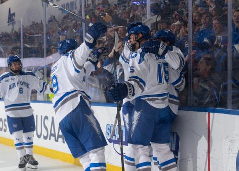 Air Force hockey hoping to start 2023 with wins at Desert Hockey