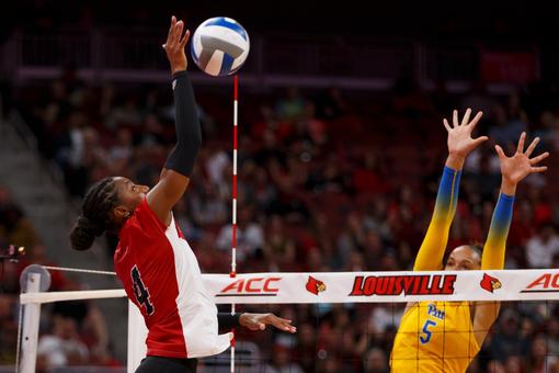 Louisville Cardinals Womens Volleyball vs. Georgia Tech Yellow Jackets  Womens Volleyball, L&N Federal Credit Union Arena (Formerly Cardinal  Arena), Louisville, November 22 2023