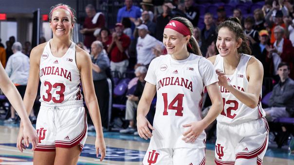 22 Women's Basketball vs Maryland 01/02 - Indiana University