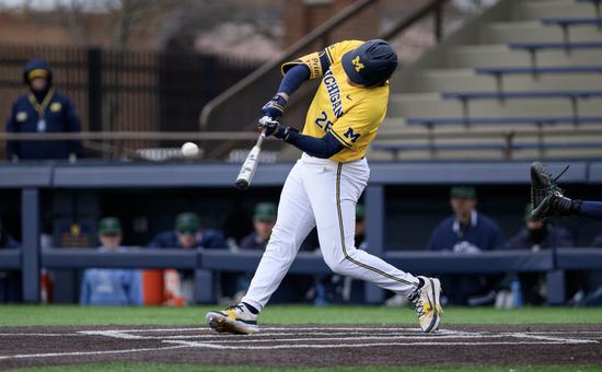 Michigan's Drew Lugbauer (17) celebrates after a home run in the second  inning against North Carolina in their NCAA regional baseball game on  Saturday June 3, 2017 at Boshamer Stadium in Chapel