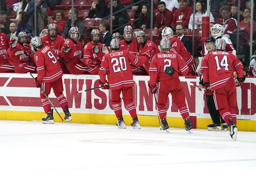 Ohio State Buckeyes Men's Hockey Student Athlete #14 Dalton Messina T