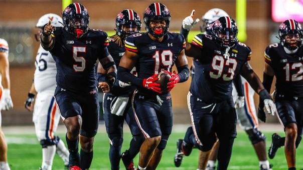 5 September 2009: Maryland sophomore running back Davin Meggett