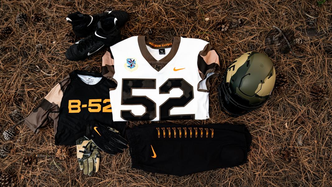 Air Force football reveals jersey honoring B-52 for Sept. 11 game