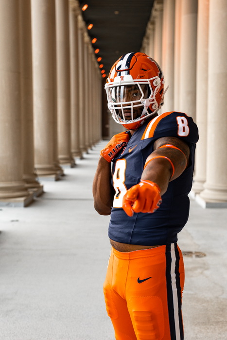 Illinois football reveals fresh jersey designs for 2023 season