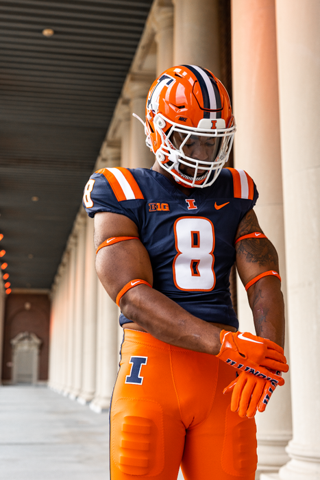 New Illini Football Helmets Tell a Story About the Program's