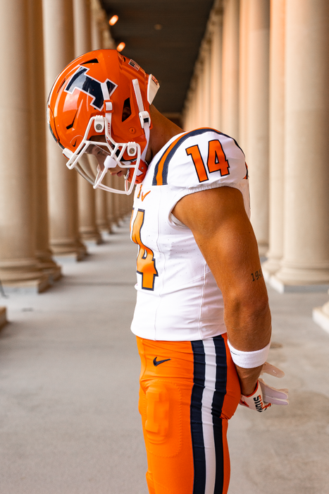 Illinois football reveals fresh jersey designs for 2023 season