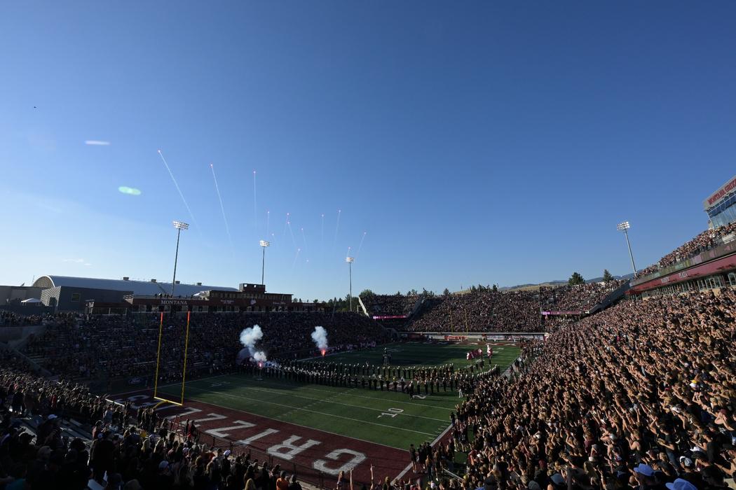 Video: UFC champ Sean O'Malley at University of Montana football game