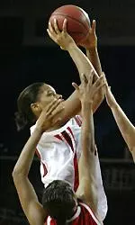 Jazz Covington scoring the game-winning shot