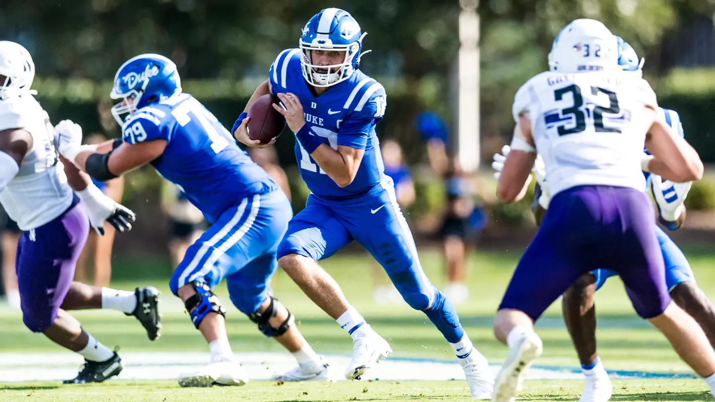 QB Gunnar Holmberg vs. Northwestern