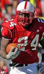 Brown breaks away for 61 yards in the second half against Southern Mississippi, Saturday, Oct. 29, 2005. (AP Photo/Karl DeBlaker)