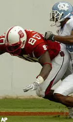 T.J. Williams scores a third quarter touchdown.