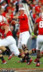 File: Mike Glennon threw for 441 yards and four touchdowns on 24-of-42 passing Saturday for NC State.