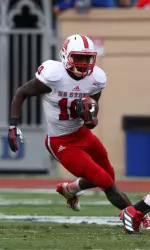 Shadrach Thornton rushed for 103 yards.