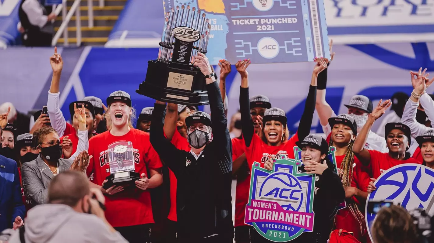 WBB 2021 ACC Title Celebration