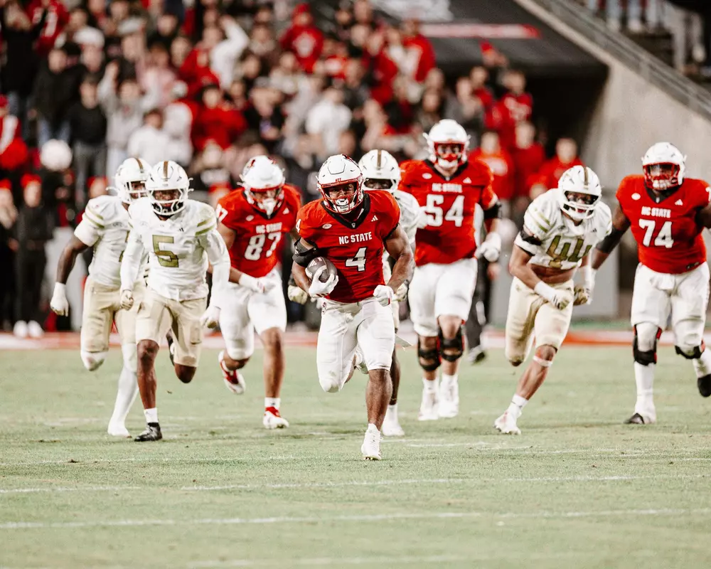 Duke Scott rushed for a career high 196 yards vs Ga Tech