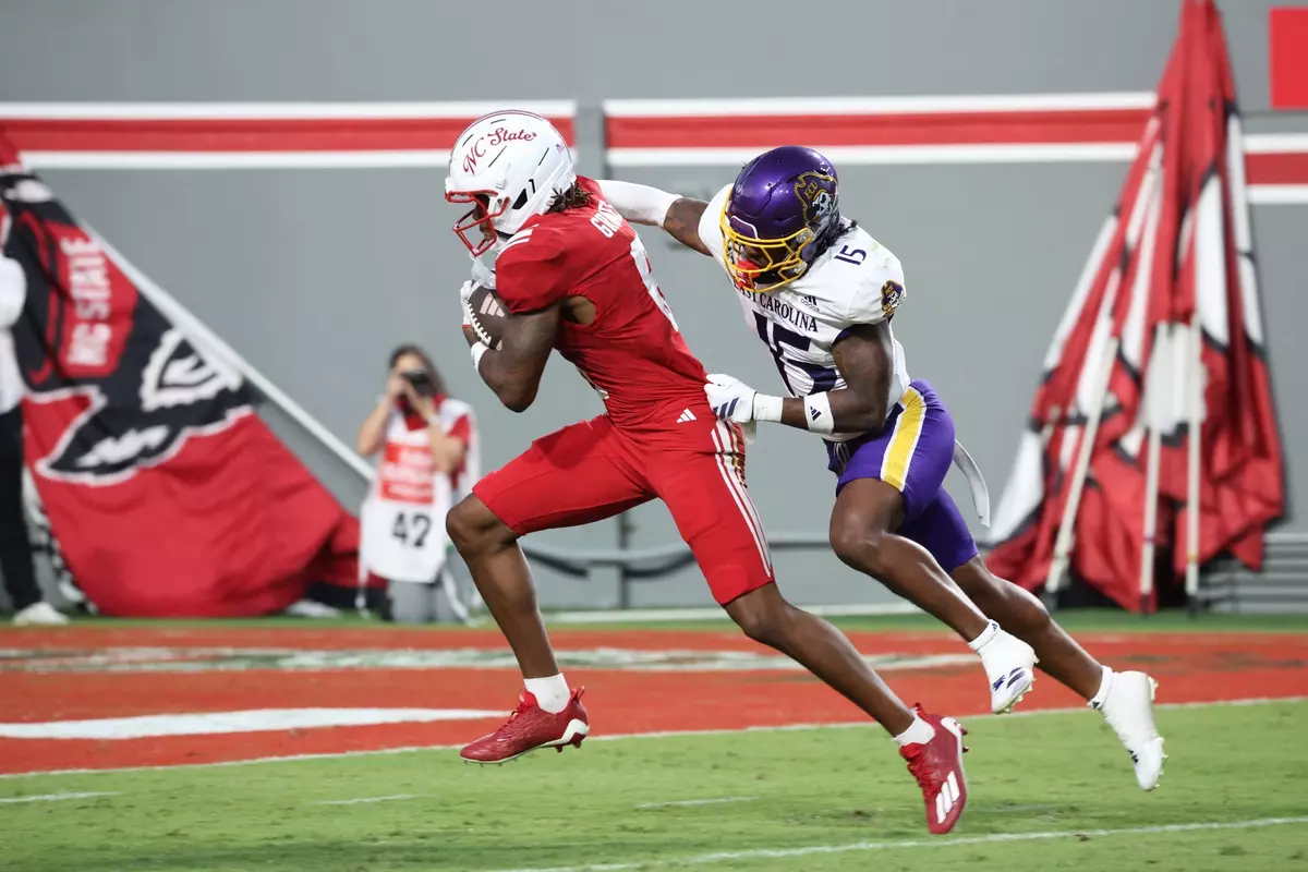 Wesley Grimes hauls in touchdown vs ECU