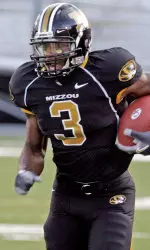 Will Frankin hauled in the first of Chase Daniel's five touchdown passes against Murray State. (AP Photo)