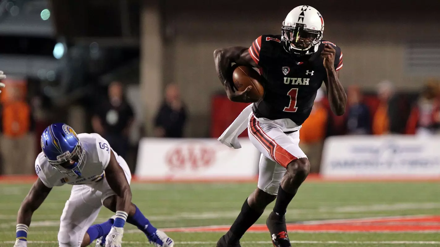 Tyler Huntley vs. SJSU 2017