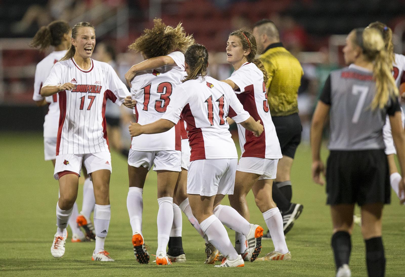 Women's Soccer Travels to Syracuse - University of Louisville Athletic, image size:1600x1095