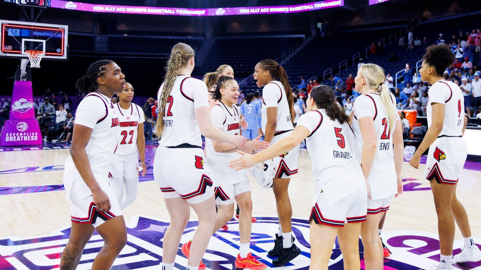 Cards celebrate against UNC